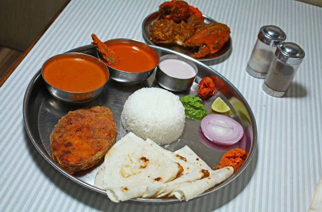 Non veg food in harnai beach hotels